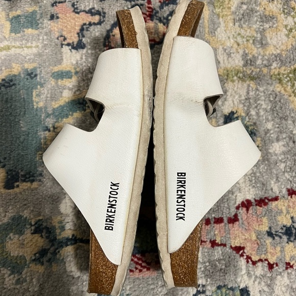 White Arizona Birkenstocks - Picture 2 of 4